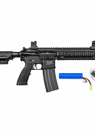 Професійний іграшковий автомат на орбізах hk416d 85-3 v3.0 гель бластер орбіган