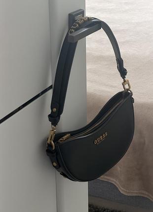 Сумка жіноча guess чорна 6