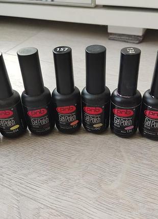 Гель лак для нігтів pnb | professional nail boutique 3