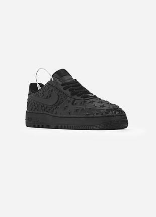 Nike air force 1 low "independence day" black 4