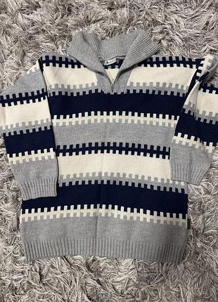 Чоловічий светр на блискавці sergio tacchini
