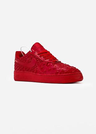Nike air force 1 low "independence day" red 2
