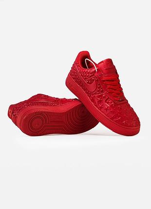 Nike air force 1 low "independence day" red 3