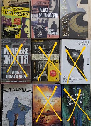 Книги современной литературы