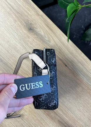 😍 сумка guess black monogram 😍 3
