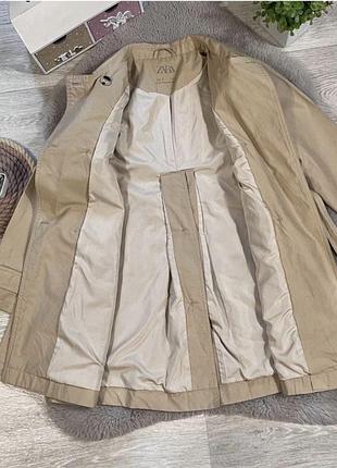 Стильний плащ тренч дитячий zara 5