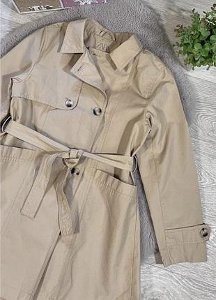 Стильний плащ тренч дитячий zara 3