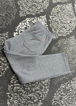Спортивні штани чоловічі ellesse сірі на флісі