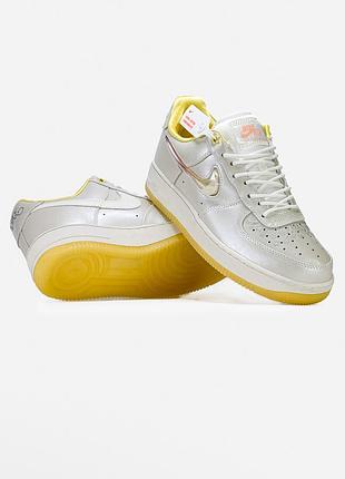 Nike air force 1 low "sail soft yellow" 3