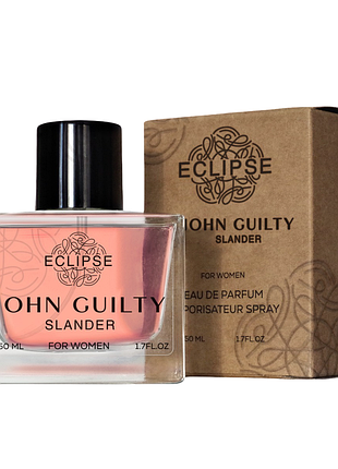 Духи женские eclipse john guilty slander (версия jean paul gaultier scandal) 50 мл
