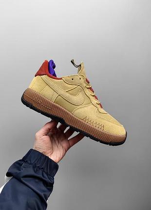 Nike air force 1 wild wheat gold 7