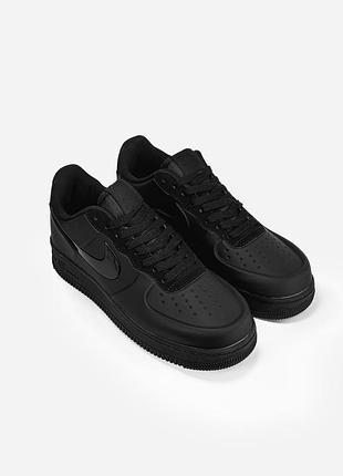 Nike air force 1 foamposite black 7