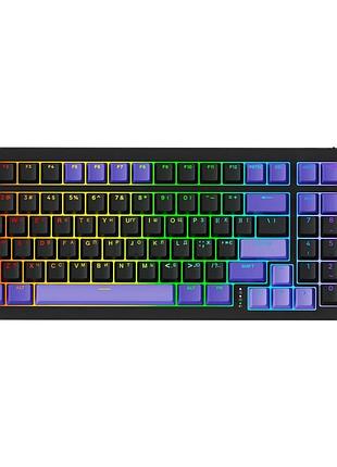 Бездротова клавіатура proove gaming slicker special edition (ukraine layout) black/purple