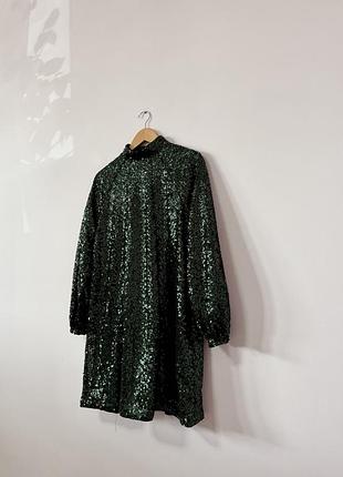 Шикарна сукня з паєтками h&m🌿