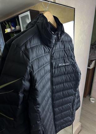 Пуховик columbia lake 22 down jacket black 4