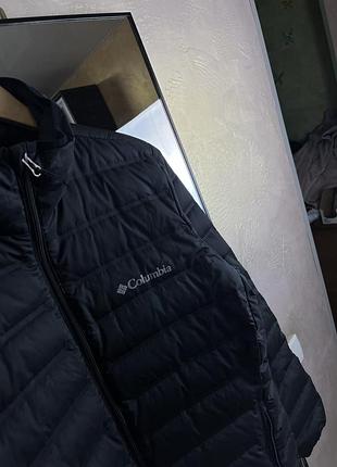 Пуховик columbia lake 22 down jacket black 2