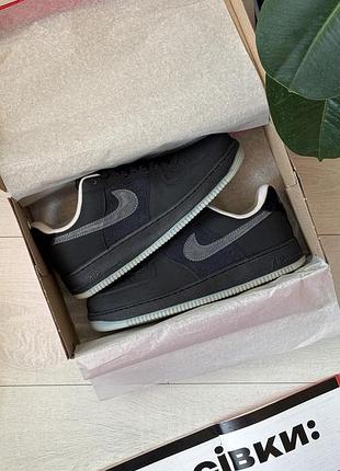 Nike air force 1 low black/anthracite 2