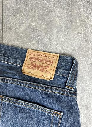 Levis 512 bootcut штаны джинсы 4