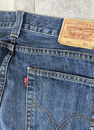 Levis 512 bootcut штаны джинсы 5