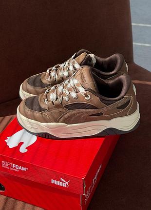 Кросівки puma 180 brown