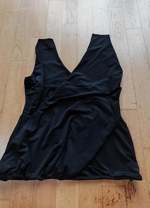 Топ жіночий чорний halter neck drapey