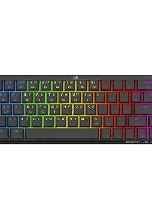 Бездротова клавіатура proove gaming afk (ukraine layout) black