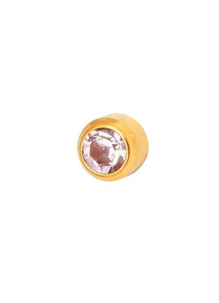 Серьги для ушей александрит завальцовка золото r 206 y studex, 3 мм