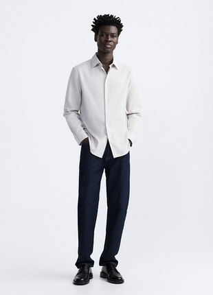 Сорочка zara 19387 stone