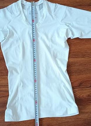 Женская компрессионная футболка для осанки alignmed anodyne womens posture shirt белая ортопедическая бандажная размер s