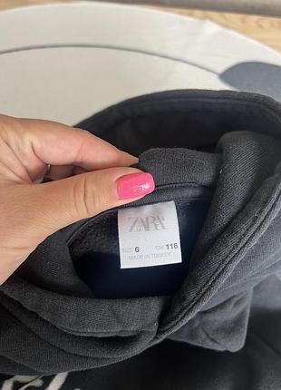 Худі з написом zara 7