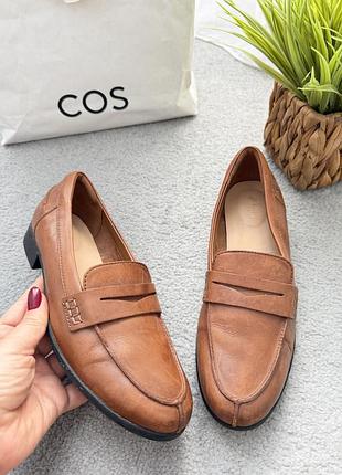 Жіночі базові шкіряні лофери туфлі clark’s оригінал 37,5
