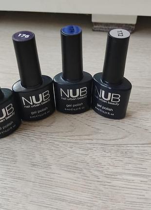 Гель-лак для нігтів nub gel polish