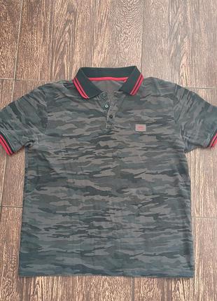 Поло чоловіче alpha industries камуфляжне