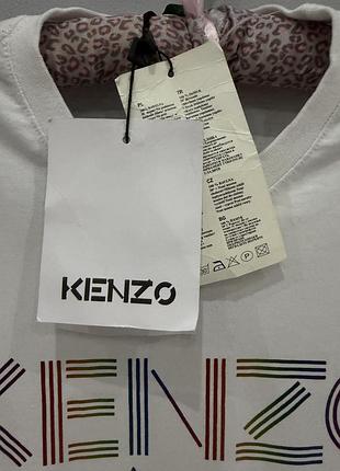 Футболка біла kenzo 3