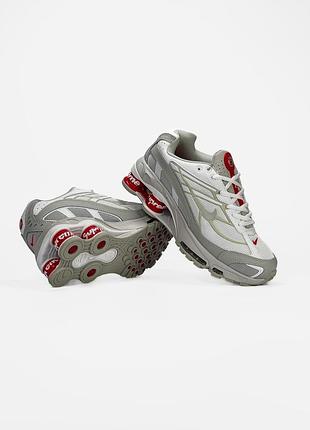 Nike shox ride 2 x supreme white/grey/red 2