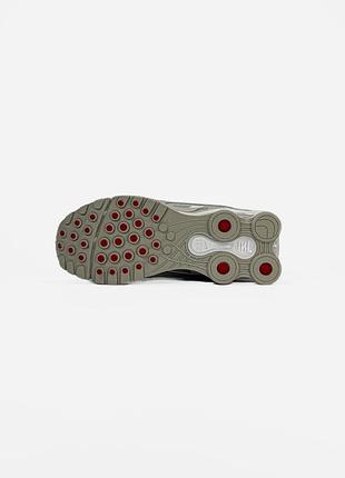 Nike shox ride 2 x supreme white/grey/red 8