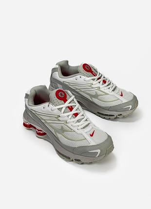 Nike shox ride 2 x supreme white/grey/red 7