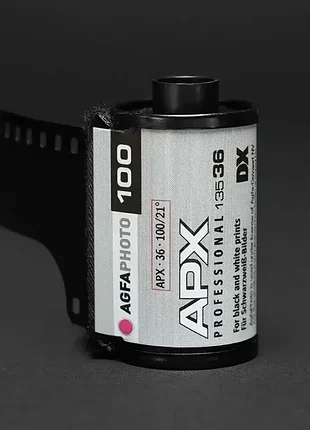 Agfa apx 100 / фотоплівка 100 iso / 36 кадрів