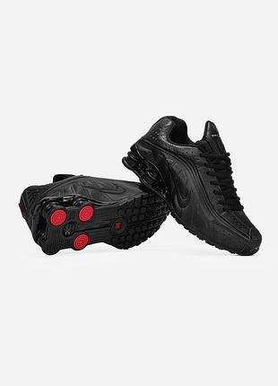 Nike shox r4 black 2