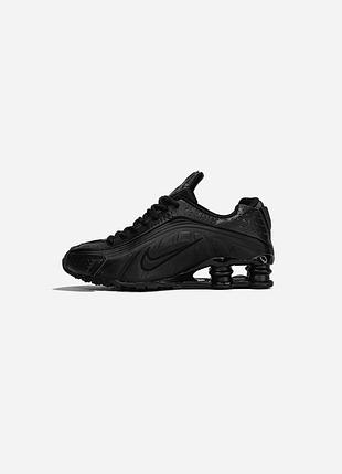 Nike shox r4 black