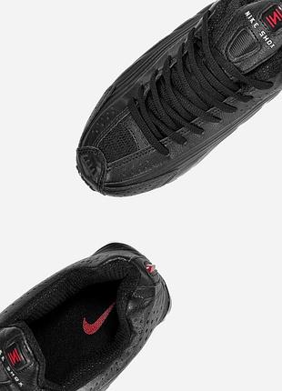 Nike shox r4 black 9