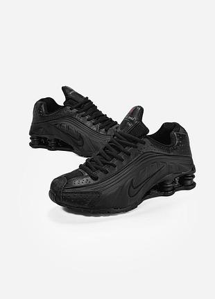 Nike shox r4 black 4
