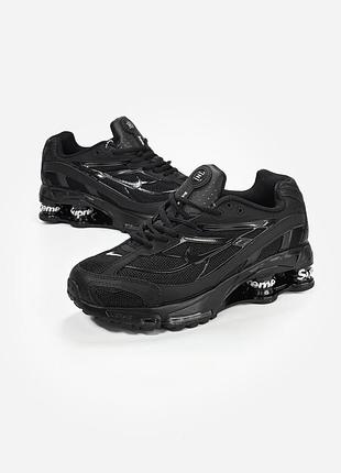 Nike shox ride 2 x supreme black 4
