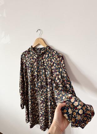 Сукня з натуральної тканини zara🌿