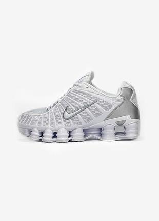 Nike shox tl white/silver