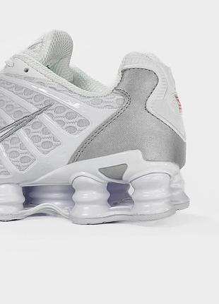 Nike shox tl white/silver 7
