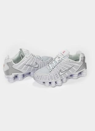 Nike shox tl white/silver 5
