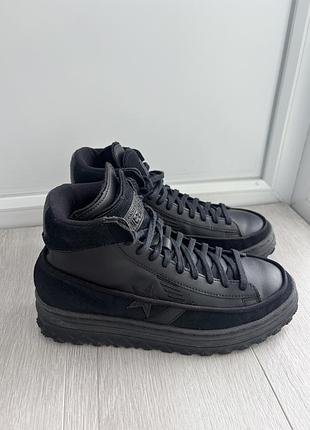 Кеди унісекс converse pro leather x2 hi чорні