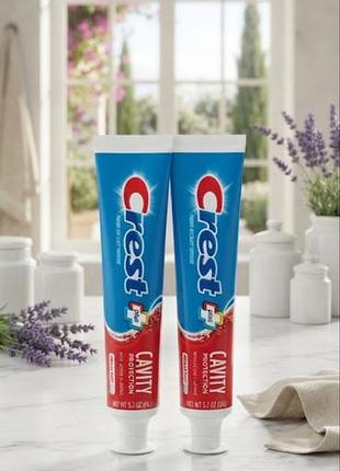 Унікальна зубна паста crest cavity protection regular paste usa 161 г  до 2029гр.