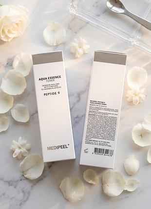 Тонік для обличчя medipeel peptide 9 aqua essence toner, 250 мл, антивіковий